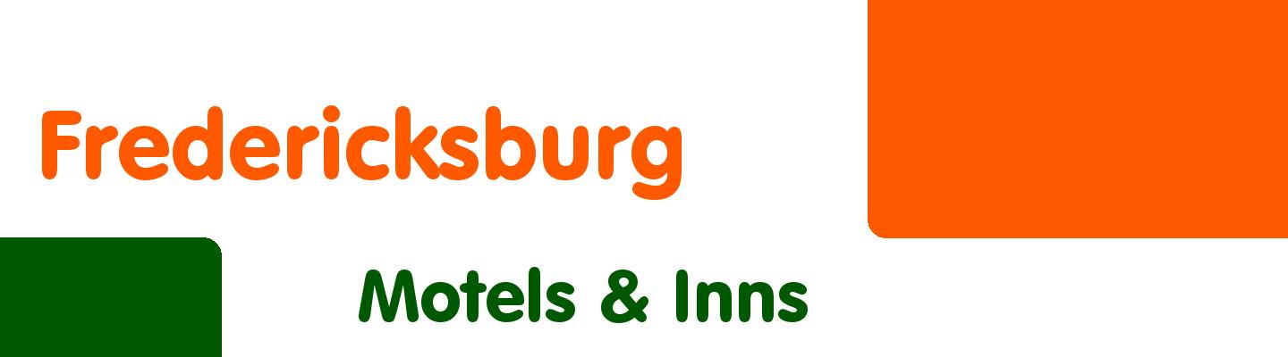 Best motels & inns in Fredericksburg - Rating & Reviews